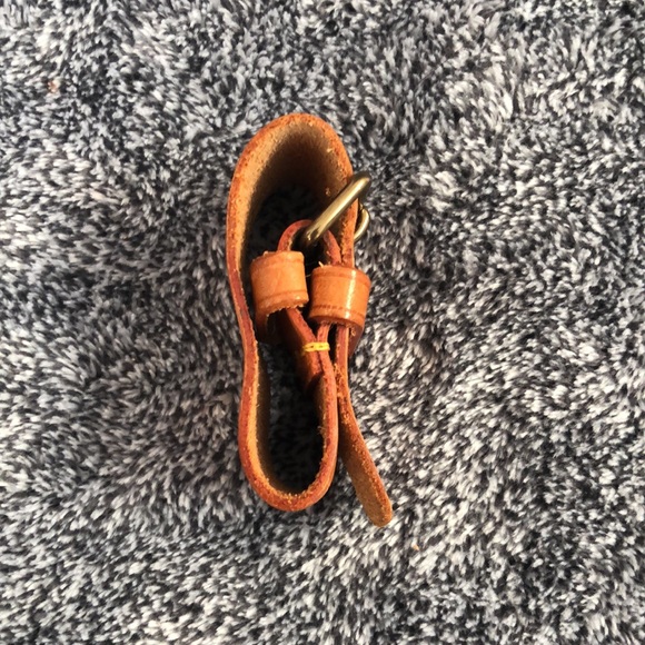 🧳Louis Vuitton Leather luggage bag tag with poignet ( Set #1) - Picture 12 of 17